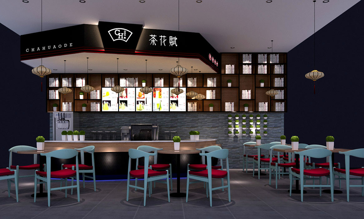 茶花賦茶飲品牌空間設(shè)計 茶花賦茶飲品牌空間設(shè)計