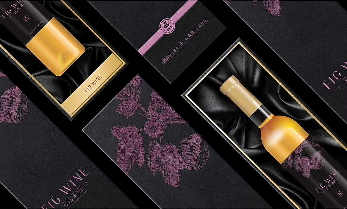 鄭州匯川農業無花果酒品牌包裝設計 鄭州匯川農業無花果酒品牌包裝設計